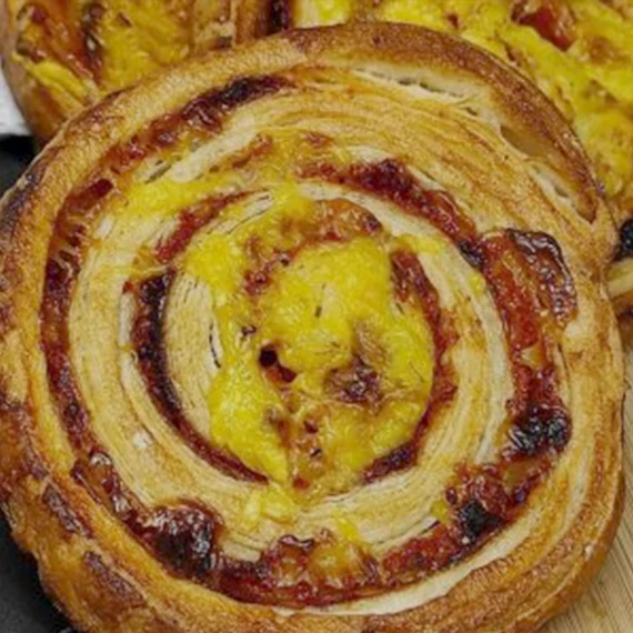 Pizzás csiga